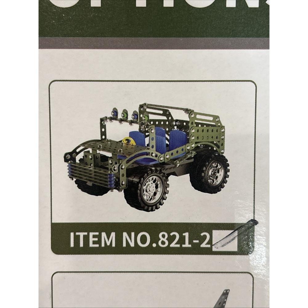 METAL MODELS WATUDOU TRUCK KIT DIY BUILDING STEM PROJECTS TOYS 3+ NIB! SEALED
